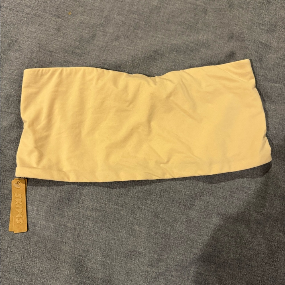 Skims Cream Bandeau Top